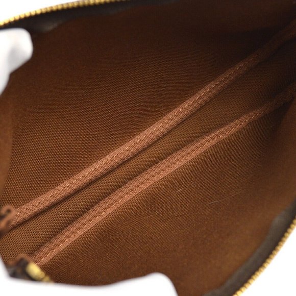 Authenticity Guarantee LOUIS VUITTON POCHETTE ACCESSOIRES HANDBAG PURSE MONOGRAM - Picture 11 of 12